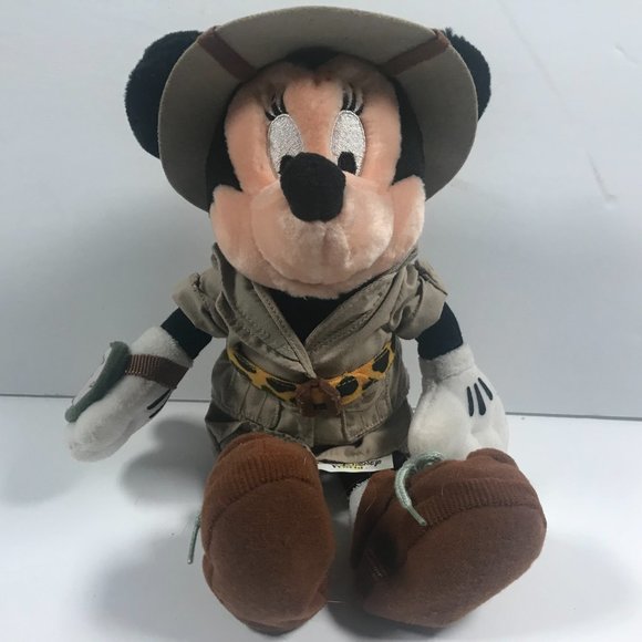 Vintage Disney World Minnie Mouse Safari Minnie stuffed toy - Picture 5 of 5